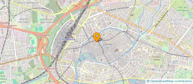 localisation de l'entreprise MONSIEUR YVES SIBONY à STRASBOURG