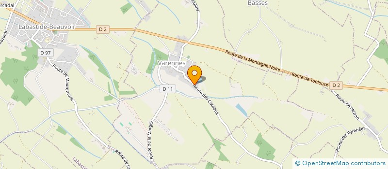 localisation de l'entreprise MONSIEUR YVES SICARD  VARENNES