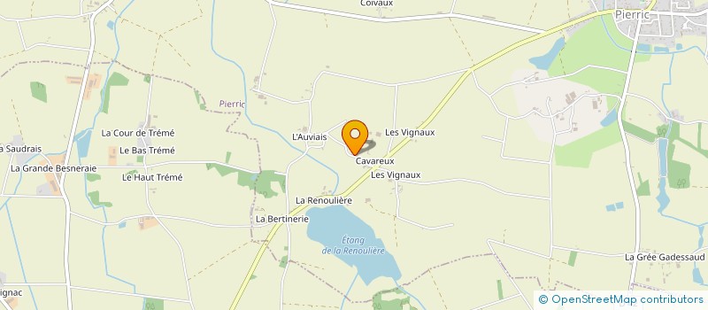 localisation de l'entreprise MONSIEUR YVES SIMOULIN  PIERRIC