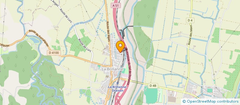 localisation de l'entreprise MONSIEUR YVES SIRI  ORAISON