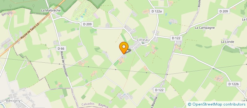 localisation de l'entreprise MONSIEUR YVES SIROU  LITTEAU