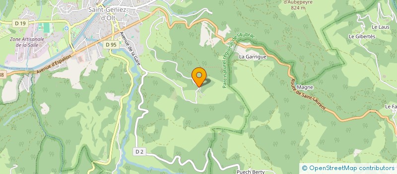 localisation de l'entreprise MONSIEUR YVES SOLIGNAC  SAINT GENIEZ D'OLT ET D'AUBRAC