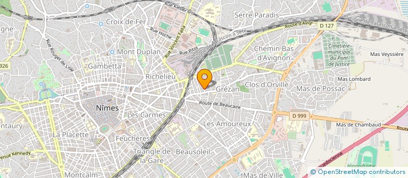 localisation de l'entreprise MONSIEUR YVES SORIA  NIMES