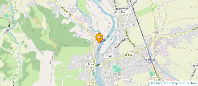 localisation de l'entreprise MONSIEUR YVES SOUCEK  NAY