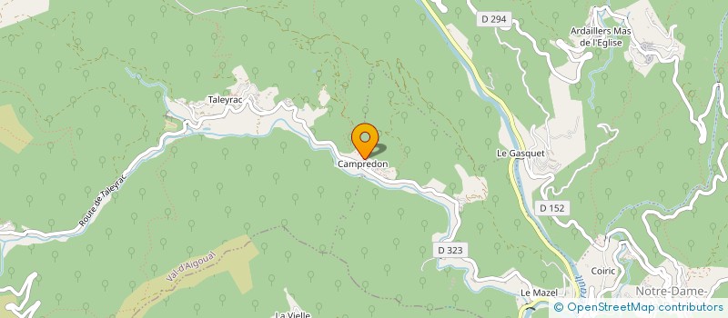 localisation de l'entreprise MONSIEUR YVES SOUCHAY  VAL-D'AIGOUAL