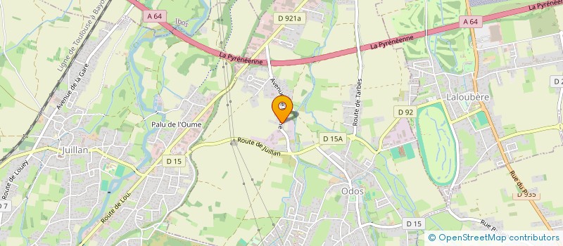 localisation de l'entreprise MONSIEUR YVES SOUDIER  ODOS