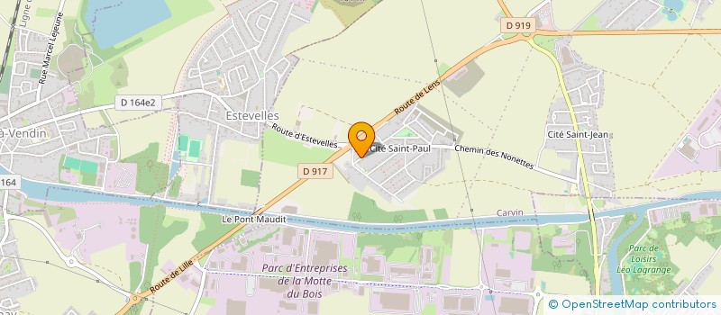 localisation de l'entreprise MONSIEUR YVES SOUFFOIS  CARVIN