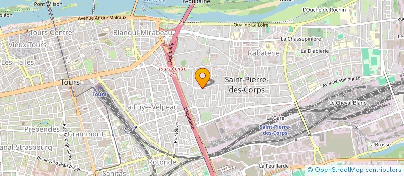 localisation de l'entreprise MONSIEUR YVES SPORTELLI à SAINT-PIERRE-DES-CORPS