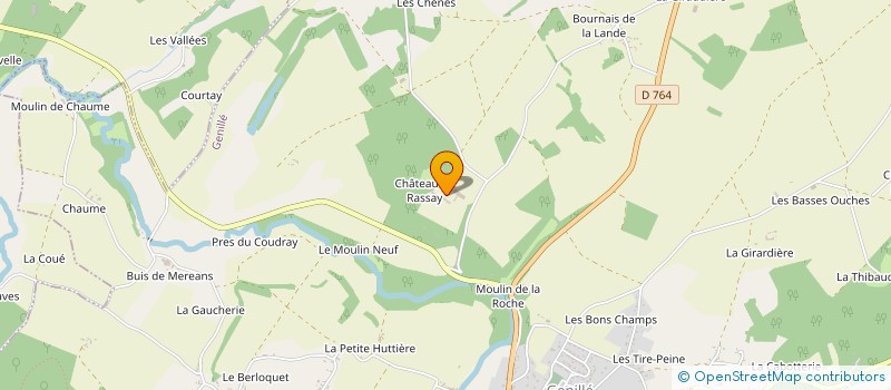 localisation de l'entreprise MONSIEUR YVES STERN à GENILLE
