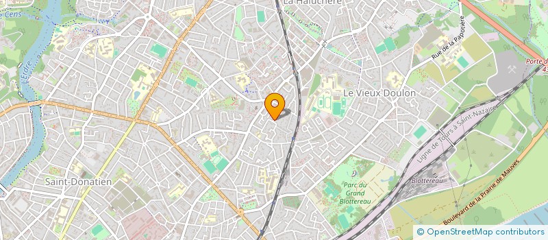 localisation de l'entreprise MONSIEUR YVES STOURBE à NANTES