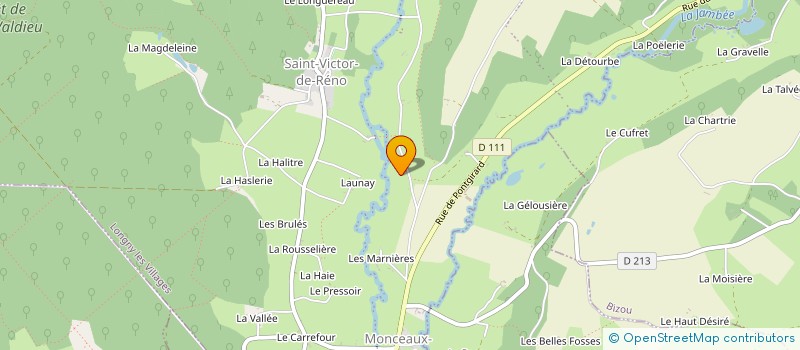 localisation de l'entreprise MONSIEUR YVES SUHARD à LONGNY LES VILLAGES