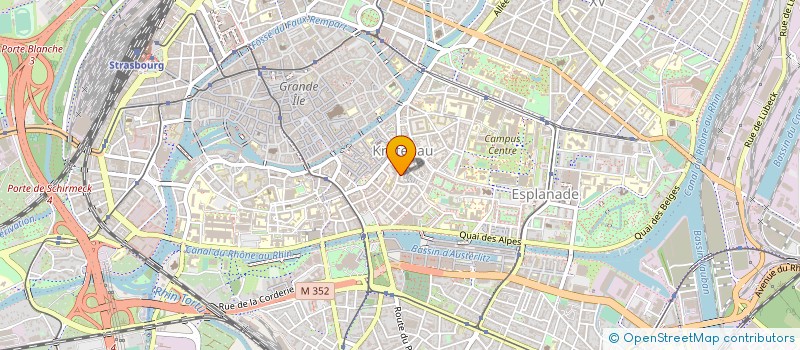 localisation de l'entreprise MONSIEUR YVES SUSS à STRASBOURG