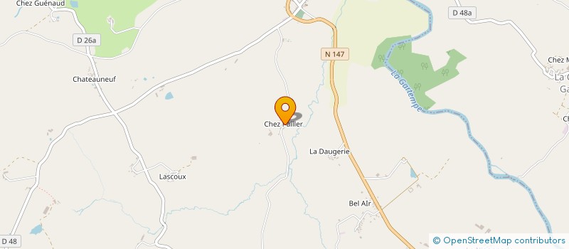 localisation de l'entreprise MONSIEUR YVES SZCZEPANIACK à SAINT-BONNET-DE-BELLAC