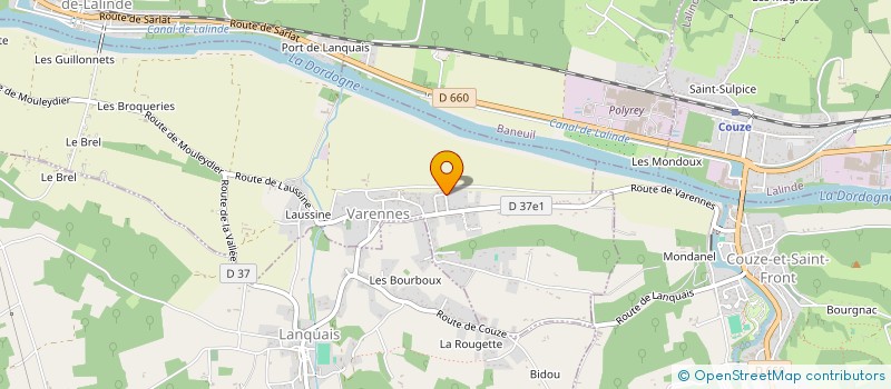 localisation de l'entreprise MONSIEUR YVES T'HOOFT  VARENNES