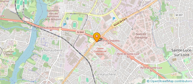 localisation de l'entreprise MONSIEUR YVES TACHOT à NANTES