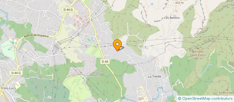 localisation de l'entreprise MONSIEUR YVES TAJANA à ALLAUCH