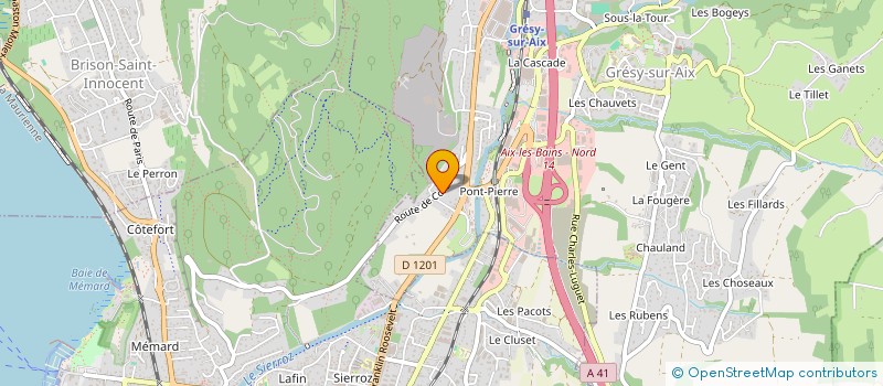 localisation de l'entreprise MONSIEUR YVES TANGUY à GRESY-SUR-AIX