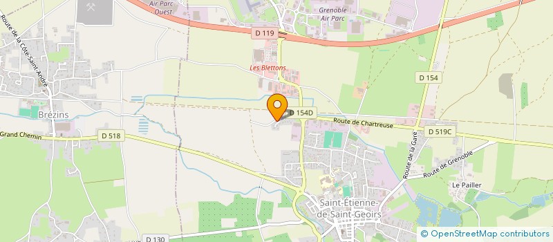 localisation de l'entreprise MONSIEUR YVES TARDY  SAINT-ETIENNE-DE-SAINT-GEOIRS