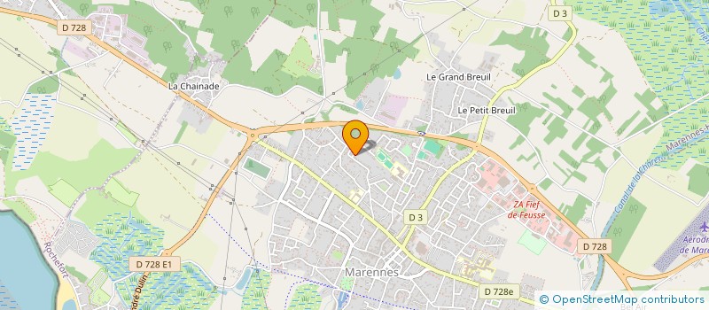 localisation de l'entreprise MONSIEUR YVES TARDY à MARENNES-HIERS-BROUAGE