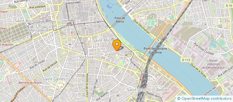 localisation de l'entreprise MONSIEUR YVES TARRADE à BORDEAUX
