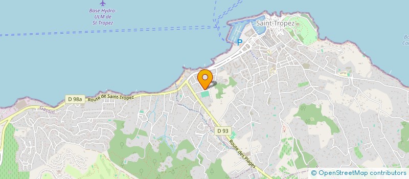 localisation de l'entreprise MONSIEUR YVES TARTARY  SAINT-TROPEZ