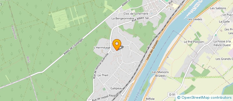 localisation de l'entreprise MONSIEUR YVES TAYEB  BLOIS