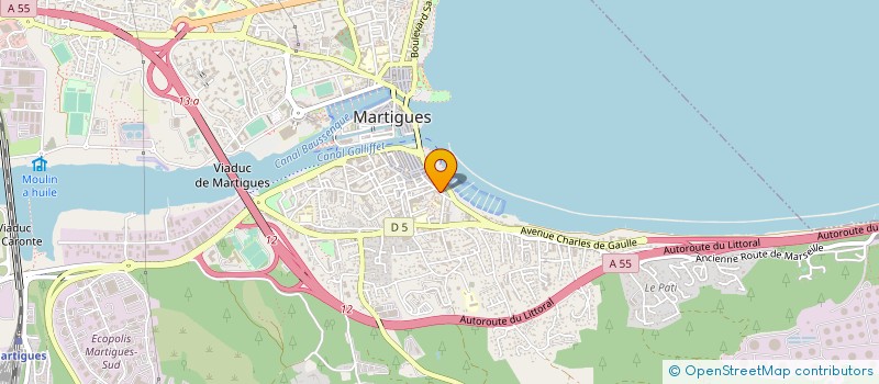 localisation de l'entreprise MONSIEUR YVES TEALDI  MARTIGUES