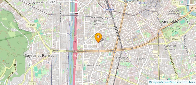 localisation de l'entreprise MONSIEUR YVES TESTARD  GRENOBLE