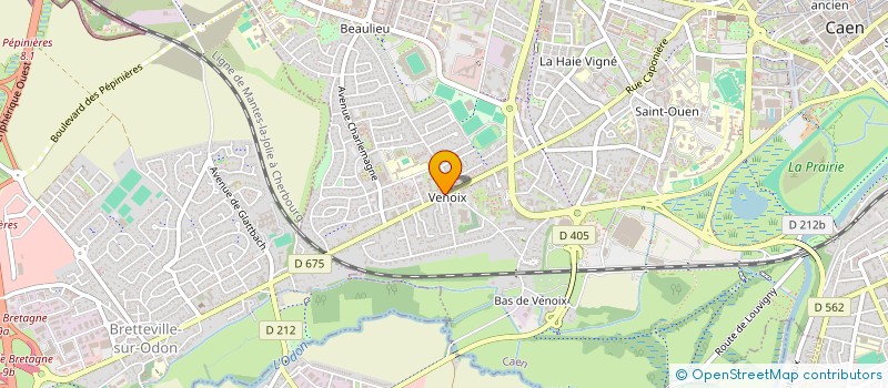 localisation de l'entreprise MONSIEUR YVES TETREAU à CAEN