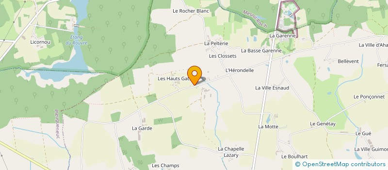 localisation de l'entreprise MONSIEUR YVES THEBAULT à MEILLAC