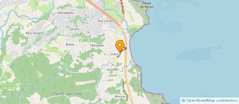 localisation de l'entreprise MONSIEUR YVES THELIER  PETIT-BOURG