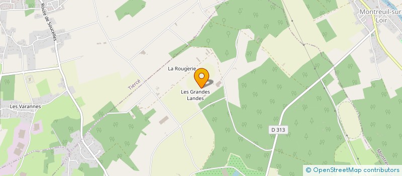 localisation de l'entreprise MONSIEUR YVES THIBAUT à RIVES-DU-LOIR-EN-ANJOU