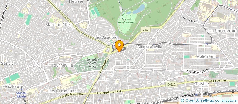 localisation de l'entreprise MONSIEUR YVES THOMAS à LE HAVRE