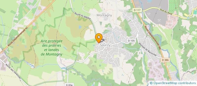 localisation de l'entreprise MONSIEUR YVES-THOMAS COLLET  MONTAGNY