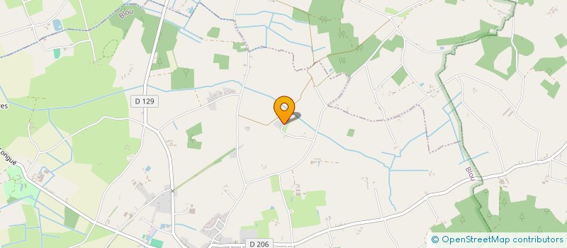 localisation de l'entreprise MONSIEUR YVES THOMASSEAU  BLOU