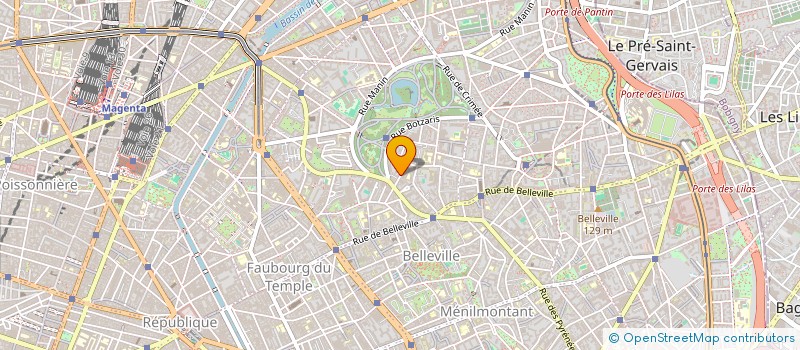 localisation de l'entreprise MONSIEUR YVES THOMASSIN  PARIS