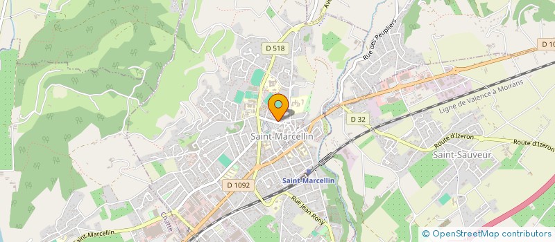 localisation de l'entreprise MONSIEUR YVES THOUE-NON à SAINT-MARCELLIN
