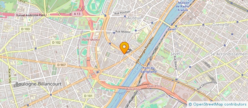 localisation de l'entreprise MONSIEUR YVES THREARD  PARIS