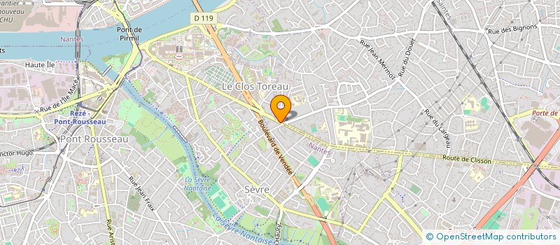 localisation de l'entreprise MONSIEUR YVES THUILLIER à NANTES