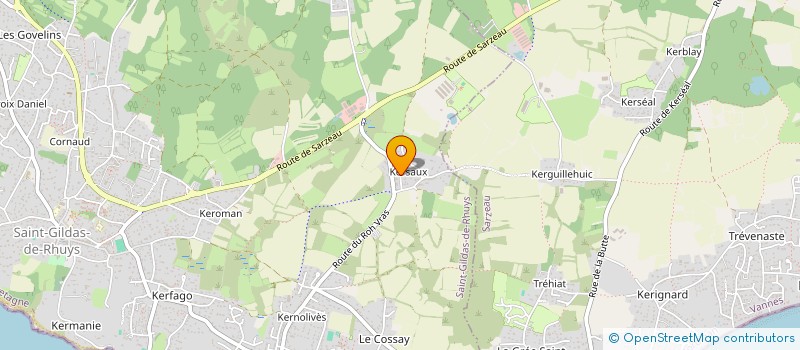 localisation de l'entreprise MONSIEUR YVES TILLY  SAINT-GILDAS-DE-RHUYS