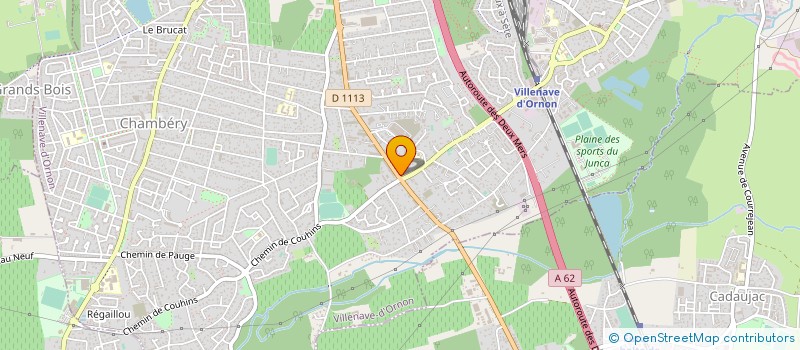 localisation de l'entreprise MONSIEUR YVES TOCHEPORT  VILLENAVE-D'ORNON