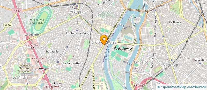 localisation de l'entreprise MONSIEUR YVES TOISER  TOULOUSE