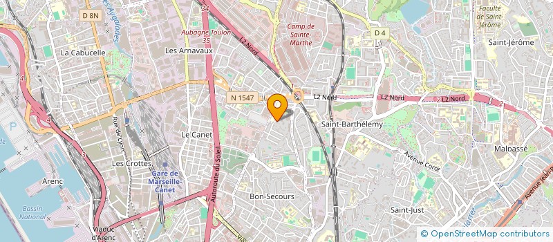 localisation de l'entreprise MONSIEUR YVES TOTOYAN à MARSEILLE