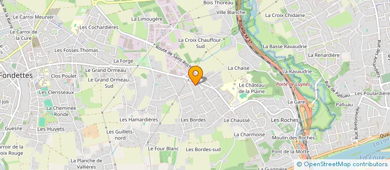 localisation de l'entreprise MONSIEUR YVES TOULET à FONDETTES