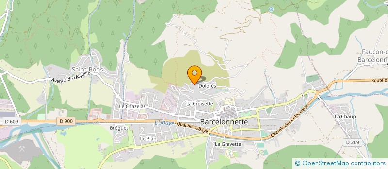localisation de l'entreprise MONSIEUR YVES TRANCARD à BARCELONNETTE