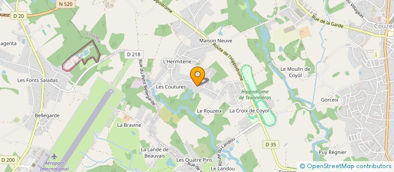 localisation de l'entreprise MONSIEUR YVES TREGUIER  FRANCUEIL