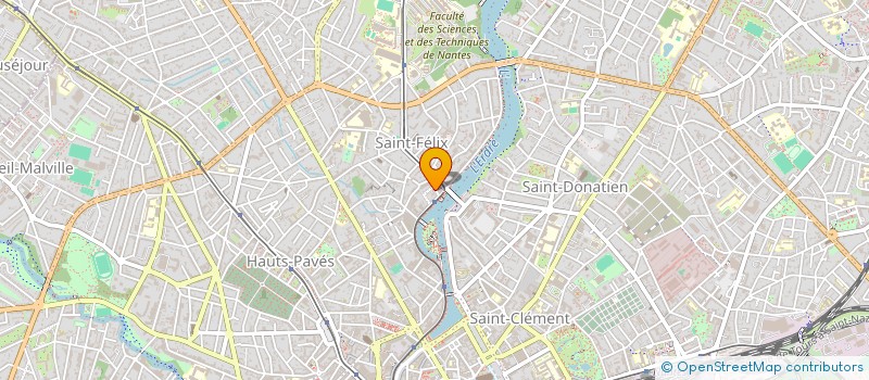 localisation de l'entreprise MONSIEUR YVES TRELOHAN à NANTES