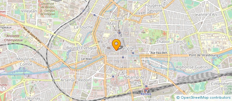localisation de l'entreprise MONSIEUR YVES TROCH à RENNES