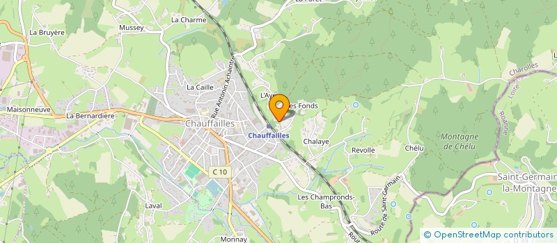 localisation de l'entreprise MONSIEUR YVES TRONCY  MUSSY-SOUS-DUN