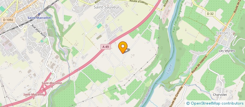 localisation de l'entreprise MONSIEUR YVES TROUILLET à SAINT-SAUVEUR